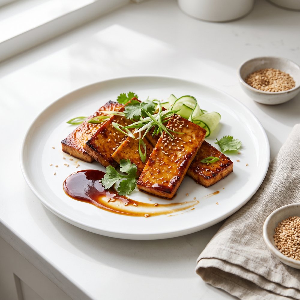Baked Tofu Slices