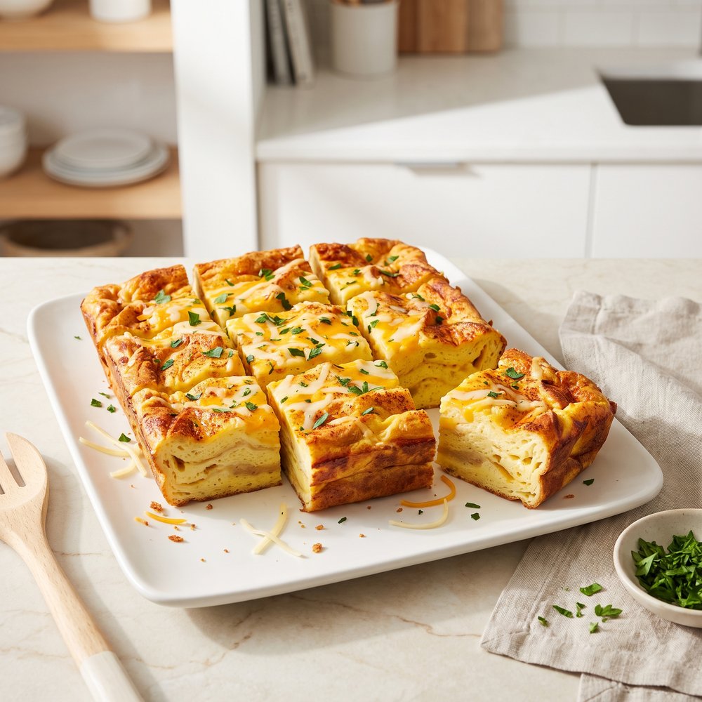 Rita's Cheesy Egg Breakfast Strata