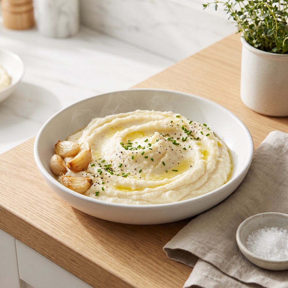 Low-Carb Whipped Cauliflower Mash