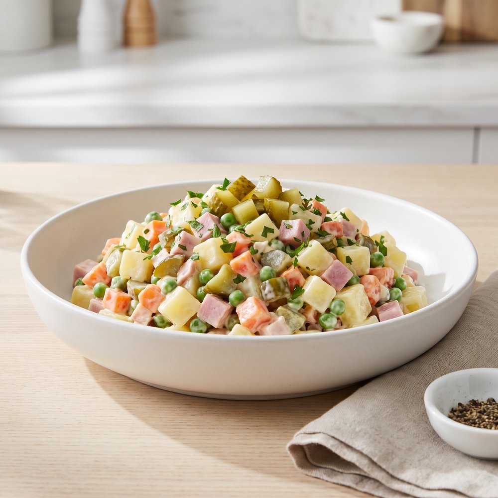 Classic Russian Olivier Potato Salad