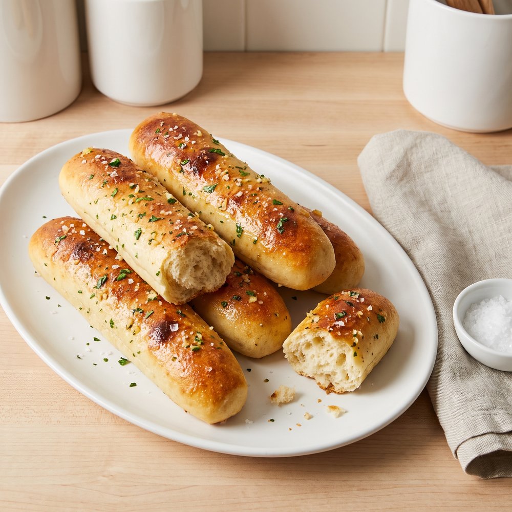 Kim’s Buttery Garlic Breadsticks