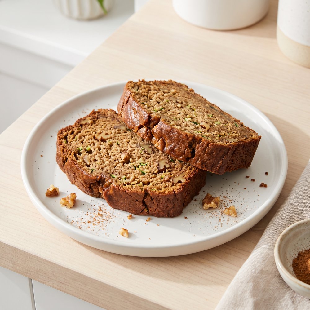 Lightened-Up Mom’s Zucchini Bread