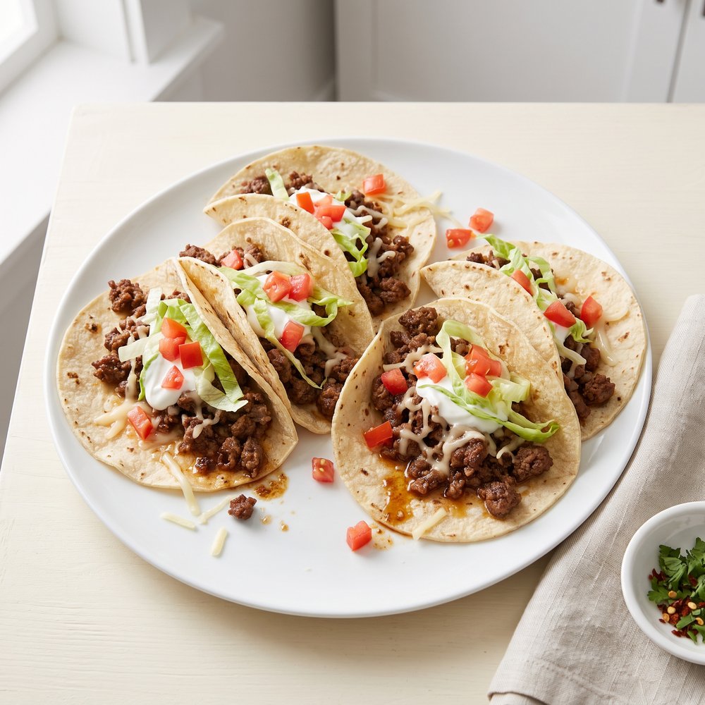Matamoros-Style Beef Tacos