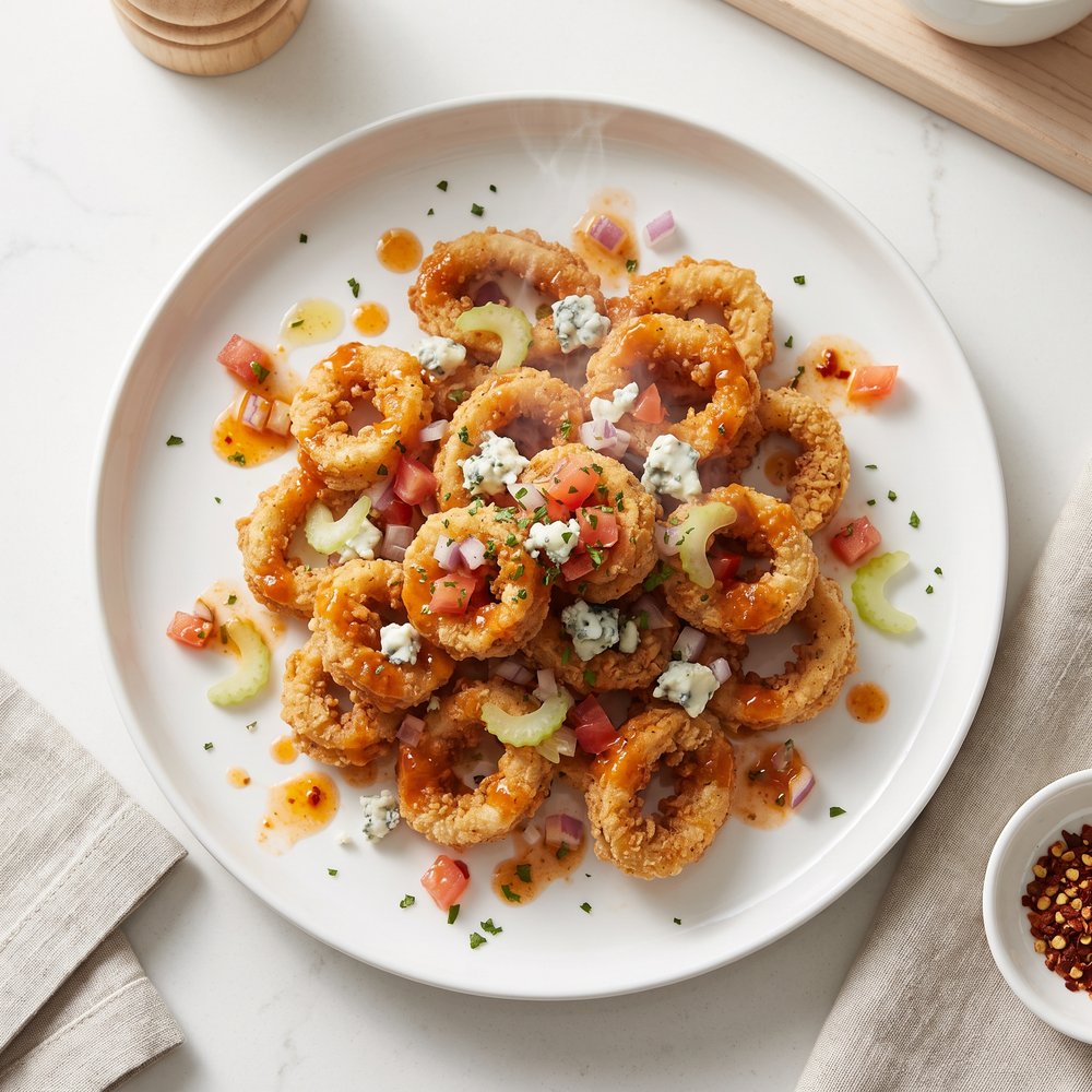 Buffalo-Style Fried Calamari