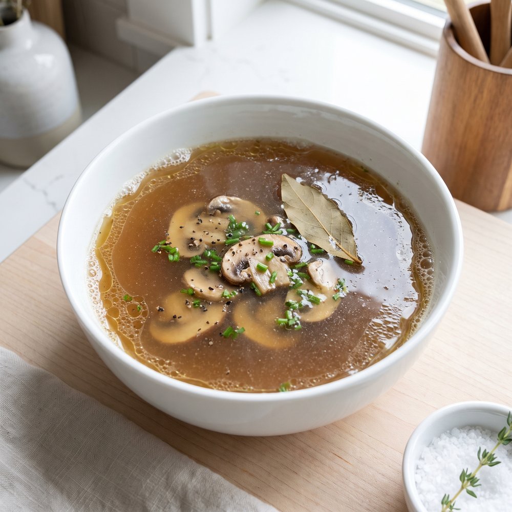 Deep Umami Mushroom Stock