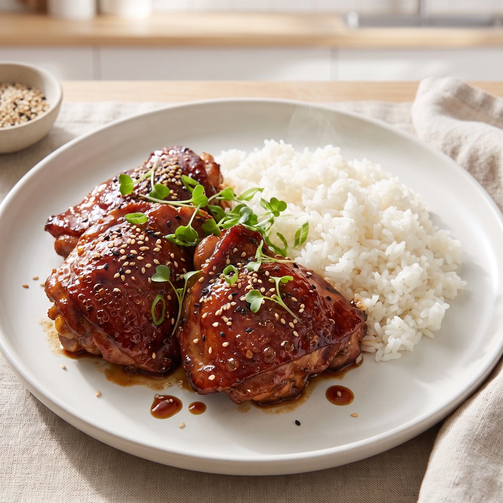 Sticky Sesame Chicken