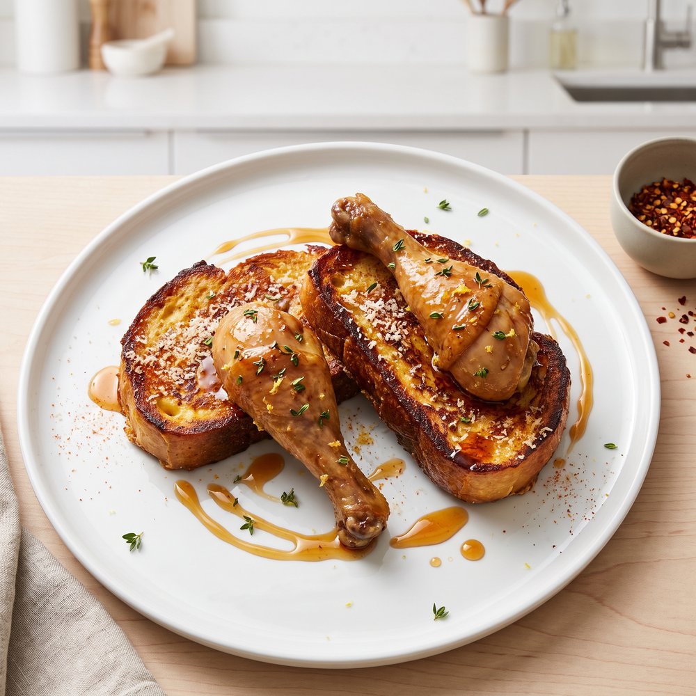 Braised Chicken Drumstick Toast