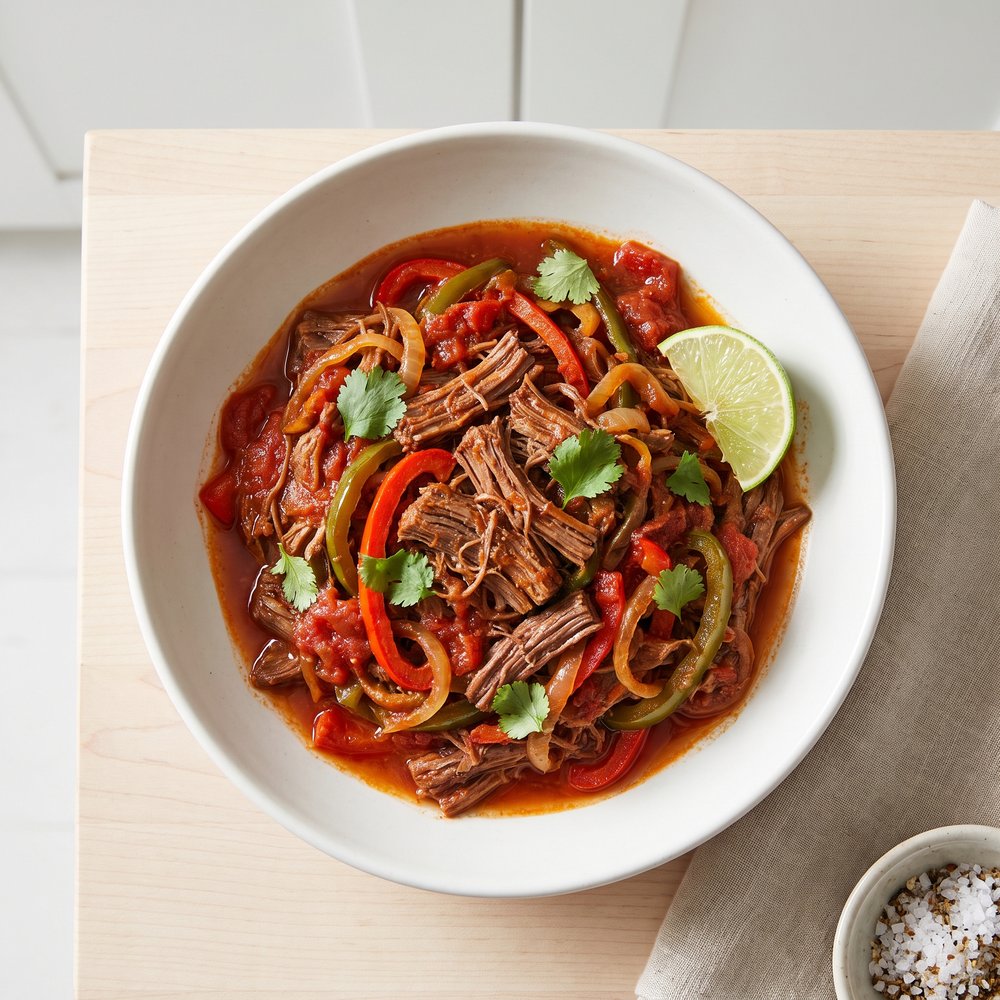 Ropa Vieja in a Slow Cooker