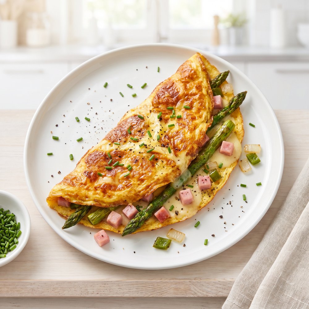 Asparagus Omelet
