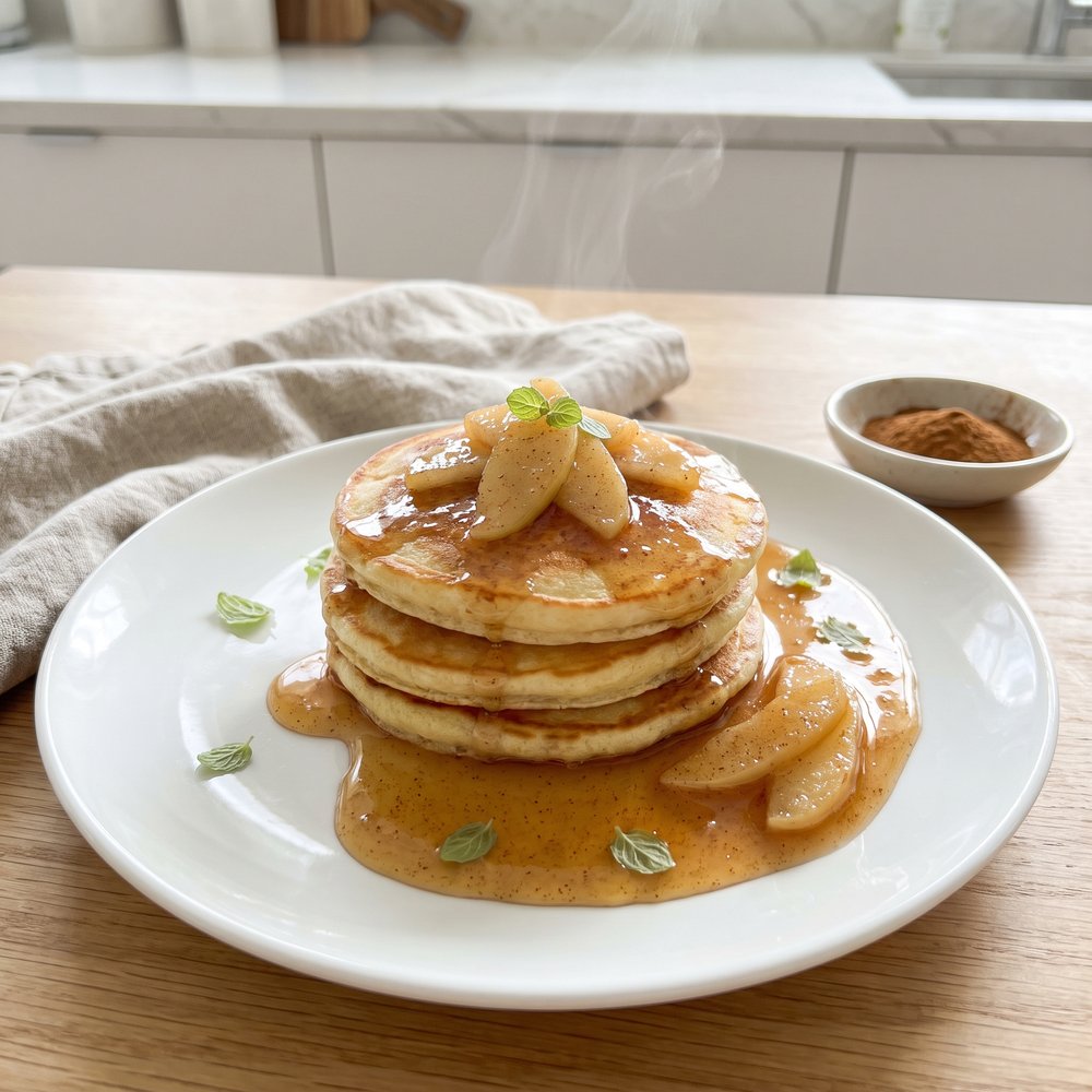 Spiced Apple-Cinnamon Syrup