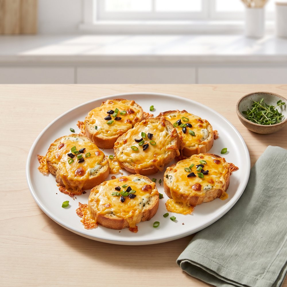 Cheddar-Ranch Party Bread Bites