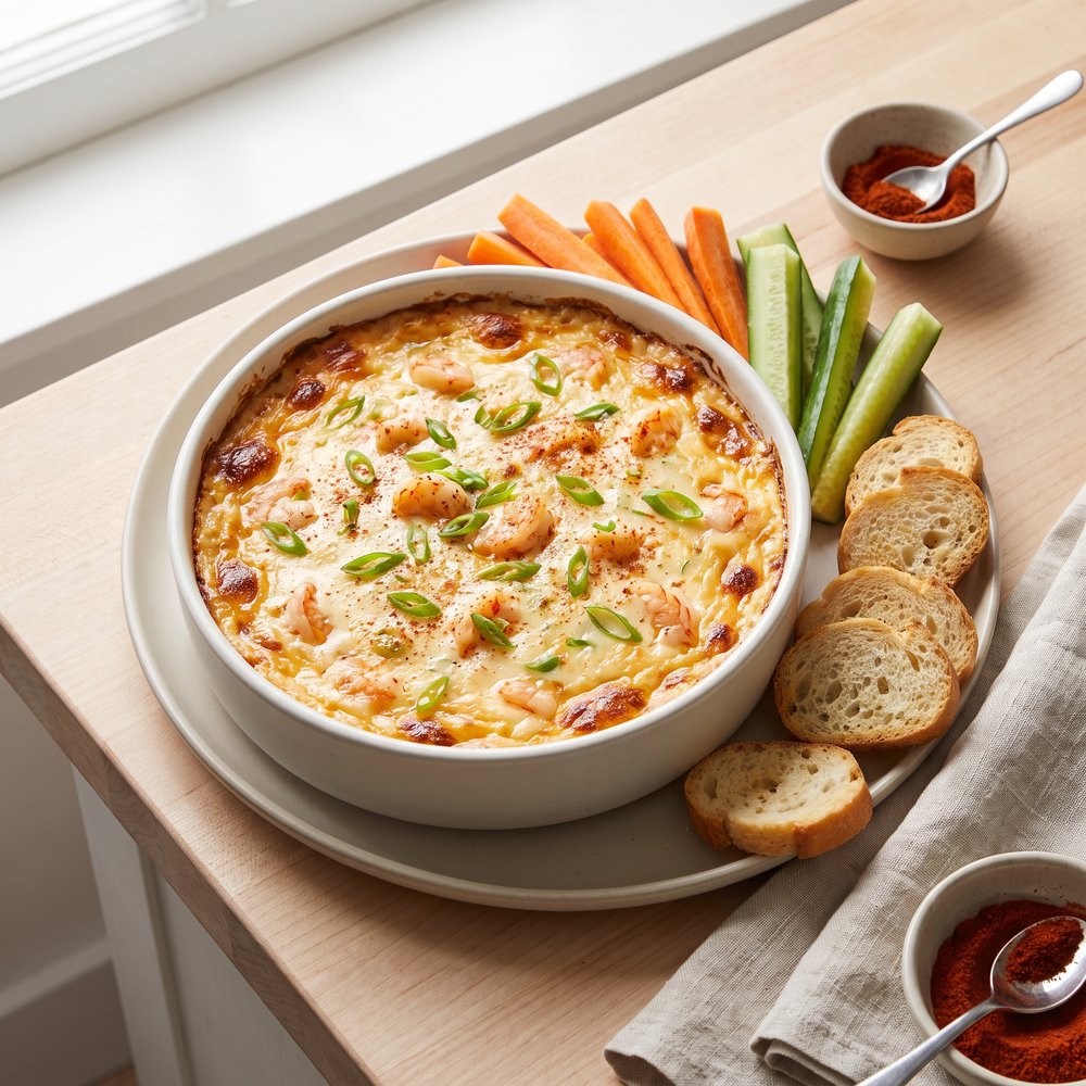 Aunt Mayme's Hot Shrimp Dip