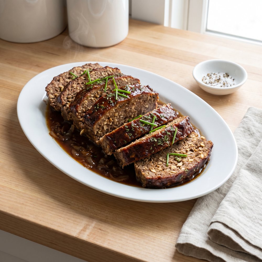 French Onion Soup Meatloaf