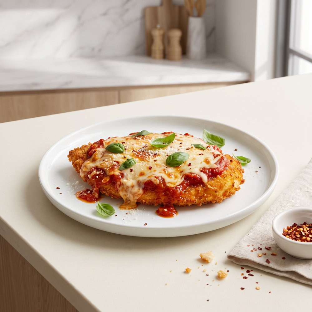 Speedy Air-Fryer Chicken Parm
