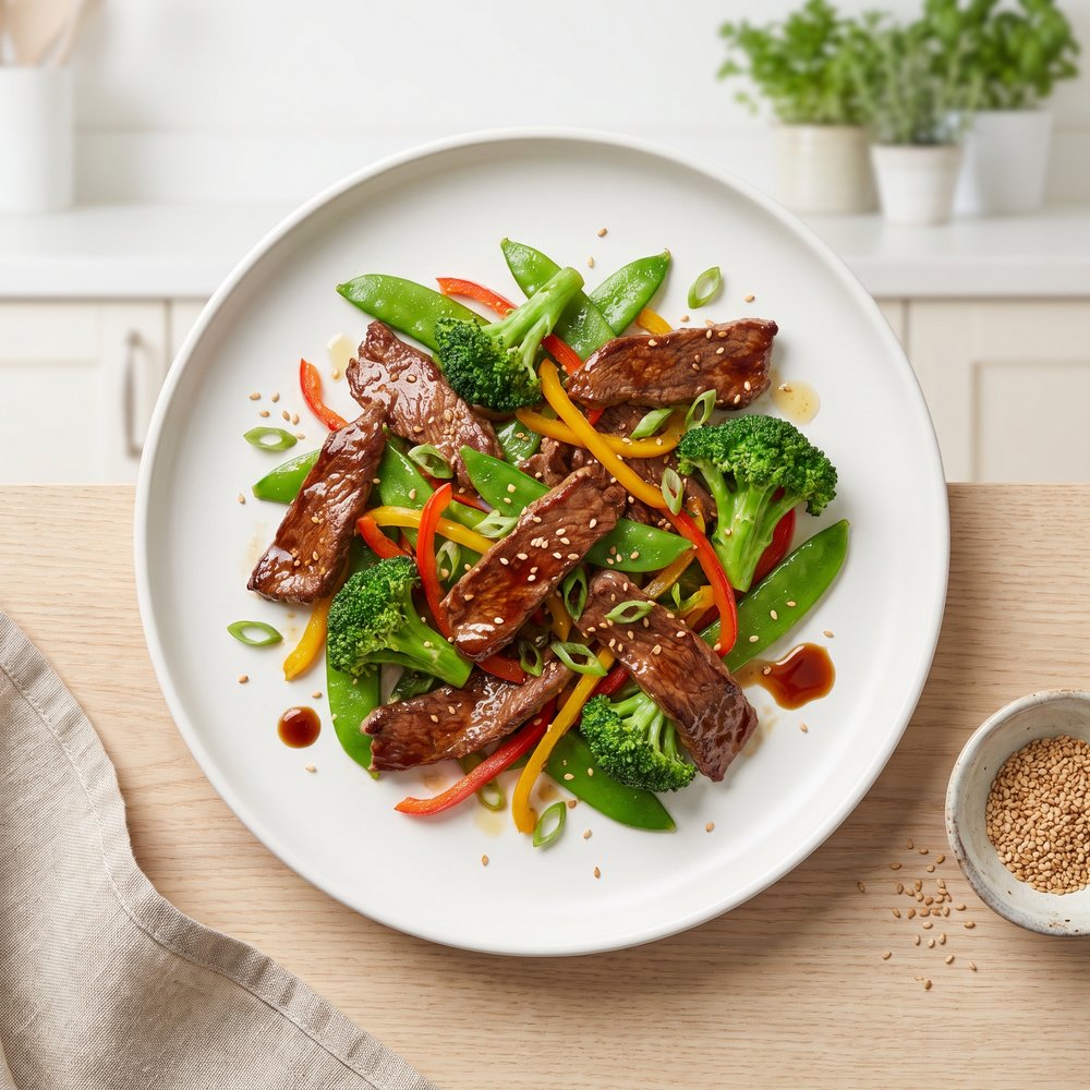 Weeknight Teriyaki Beef Stir-Fry with Vegetables