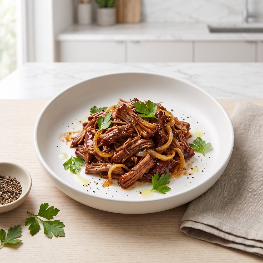 Slow Cooker Honey-Barbecue Pulled Pork