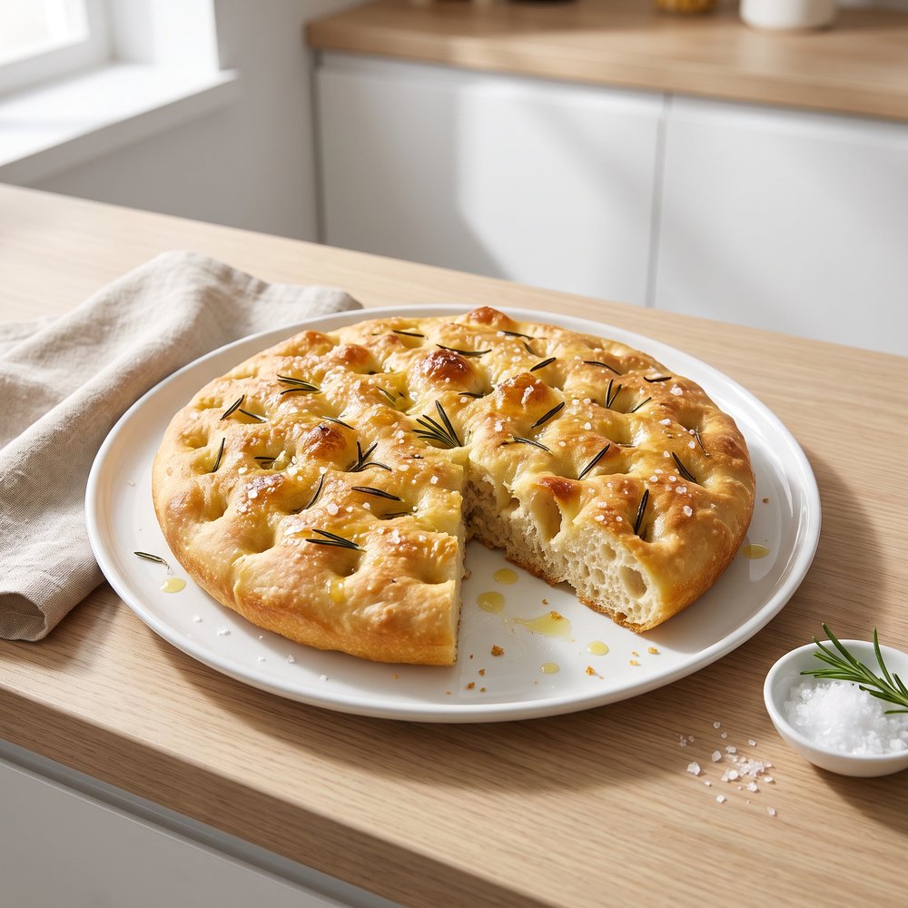 Simple Rosemary Focaccia Bread