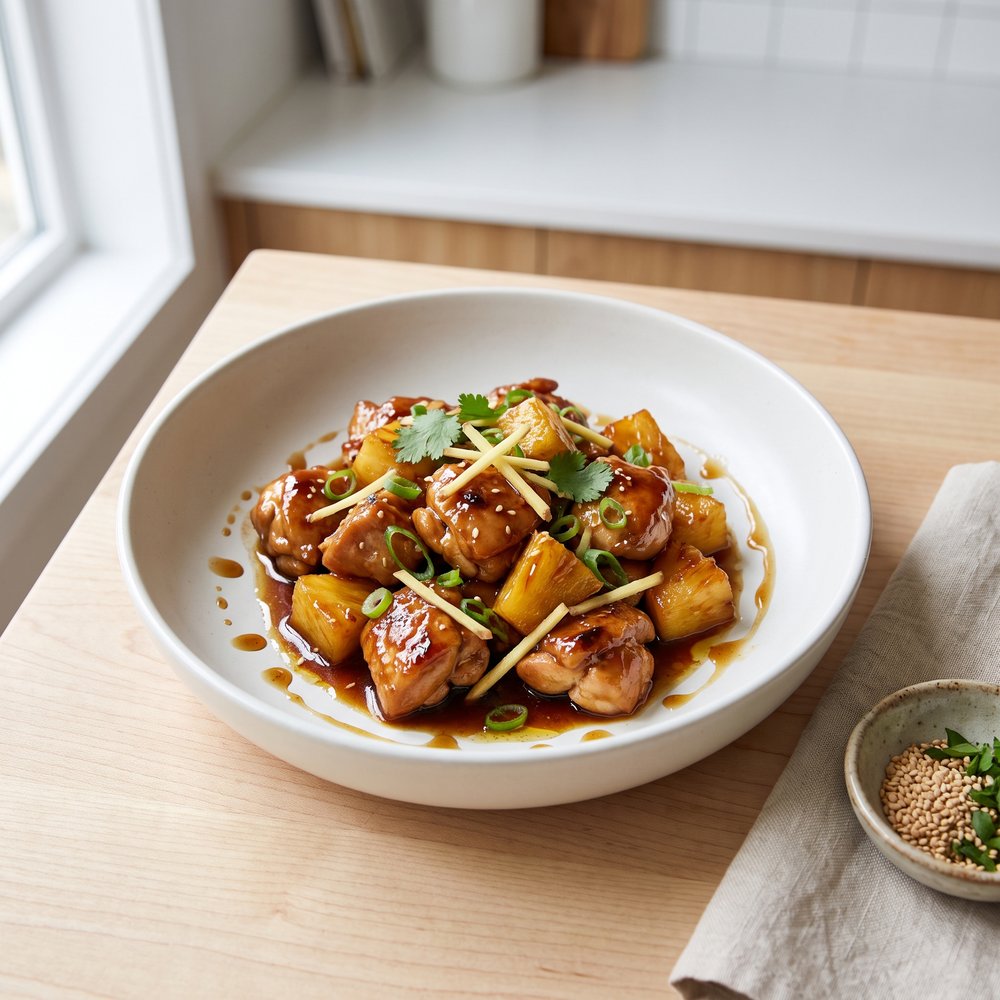 Take The Night Off Slow Cooker Pineapple Chicken