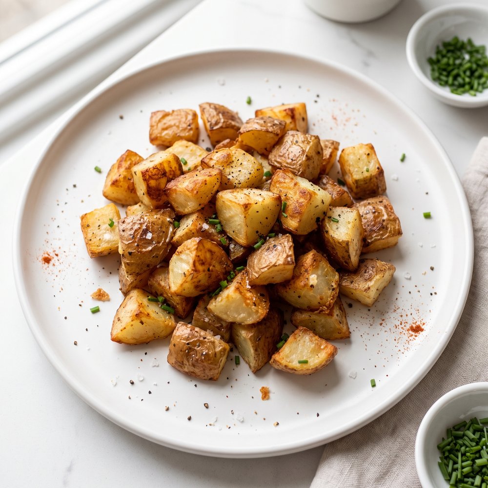 Crispy Air Fryer Breakfast Potatoes