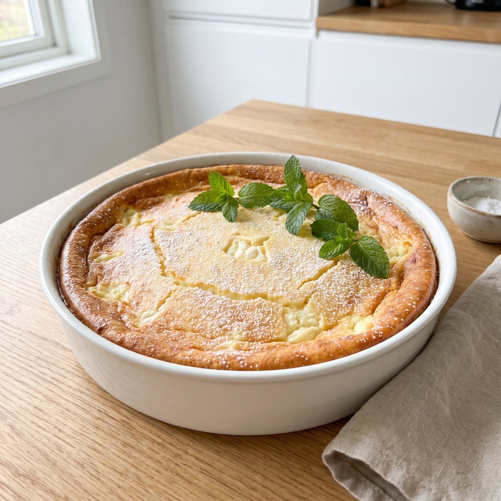 Ostkaka – Traditional Swedish Curd Cheesecake