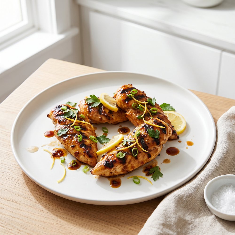 Citrus-Soy Marinated Grilled Chicken Tenders