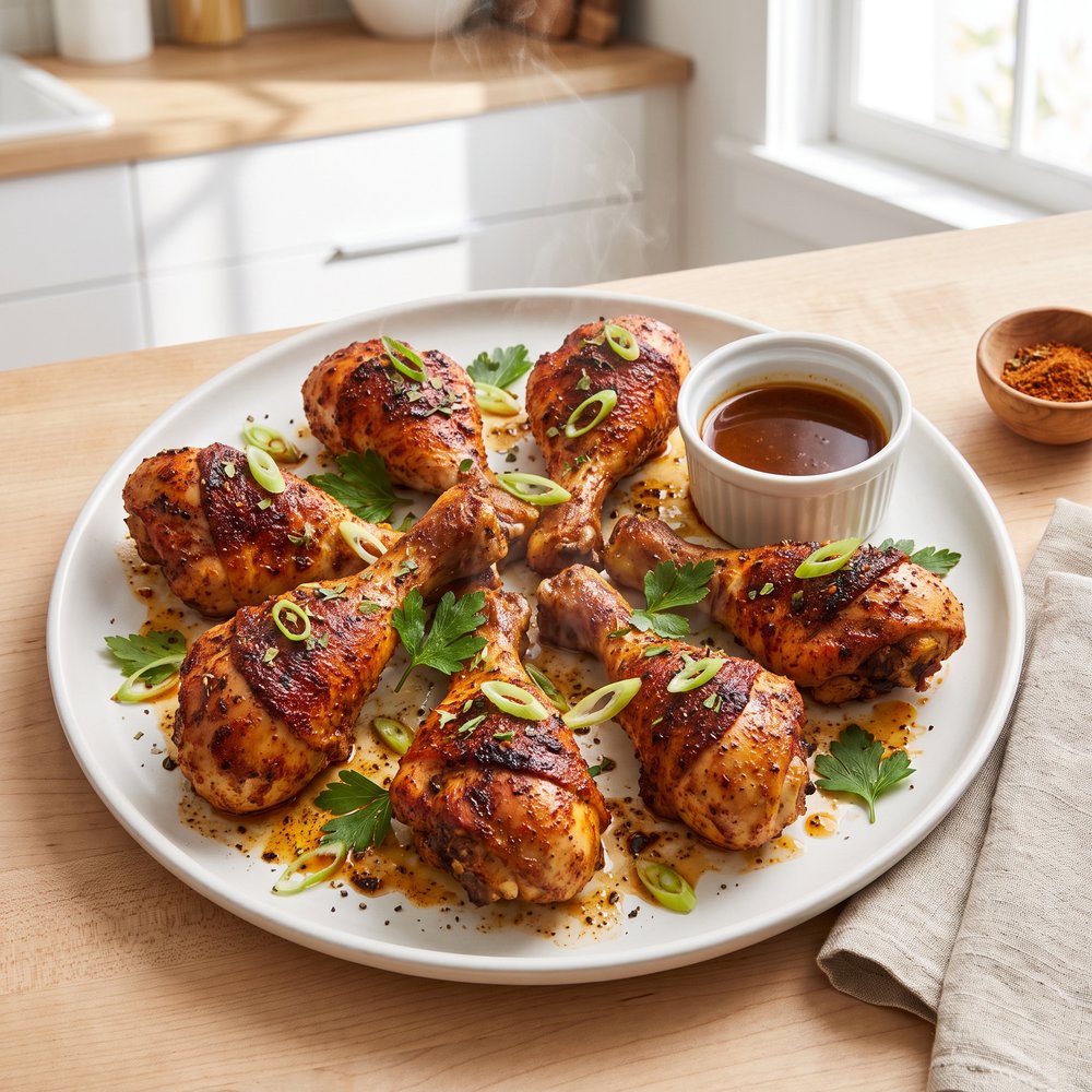 Oven-Roasted Cajun Chicken Drumsticks