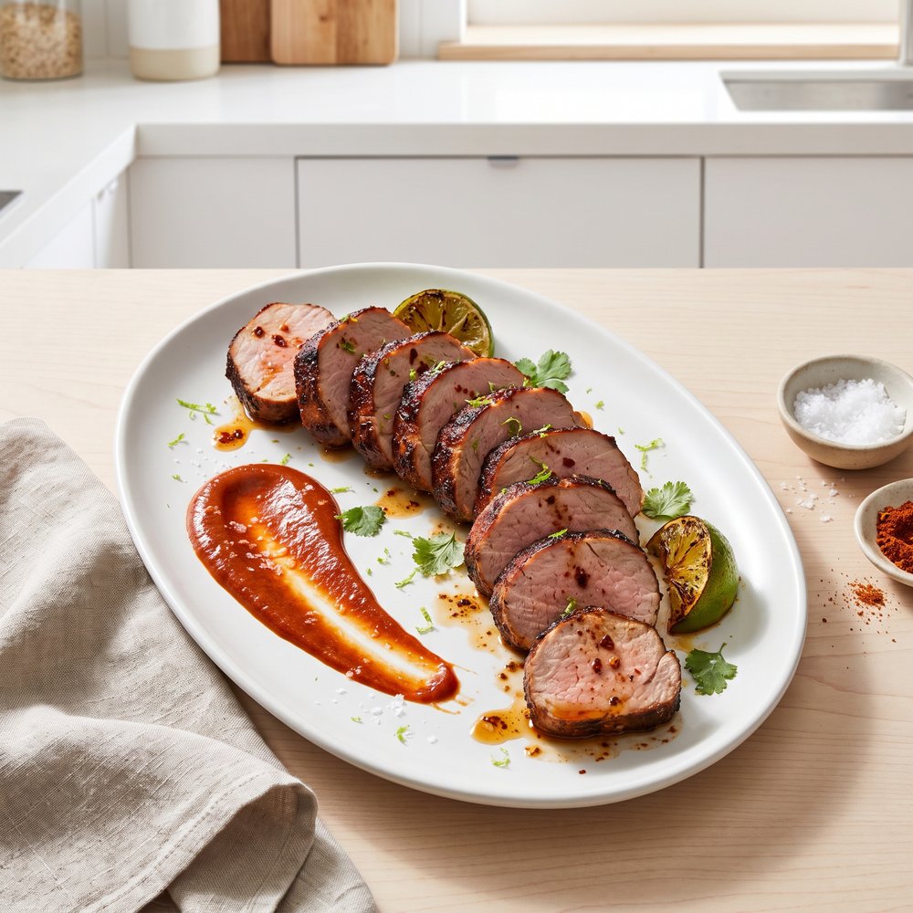 Chipotle-Rubbed Pork Tenderloin