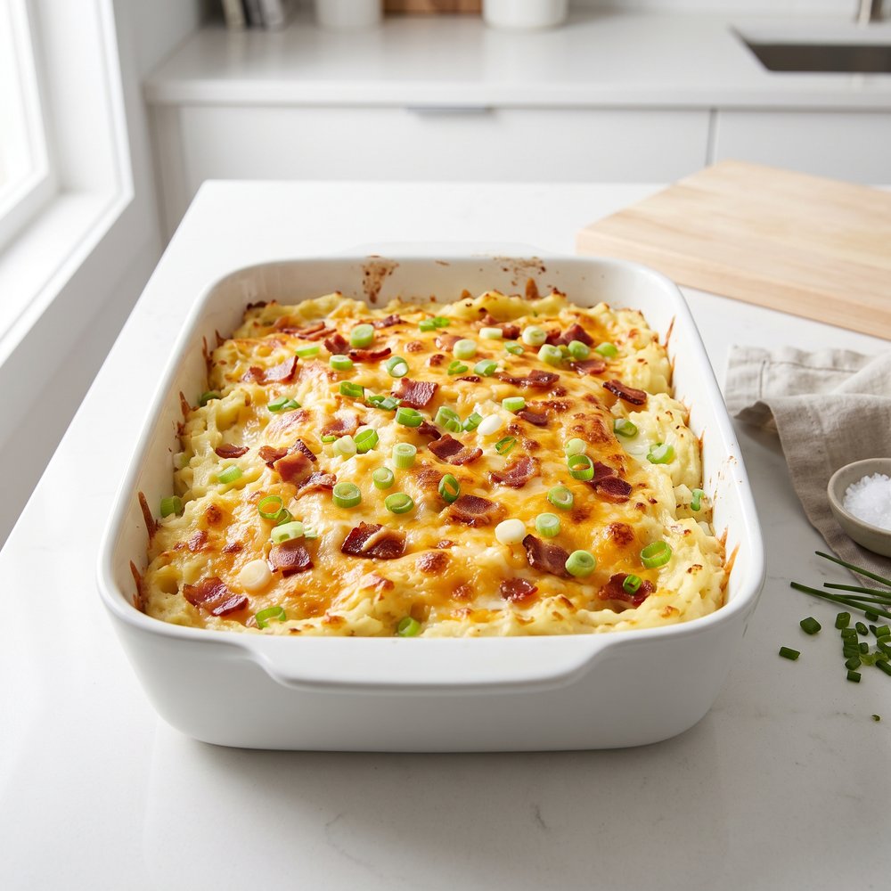 Easy Twice-Baked Potato Casserole