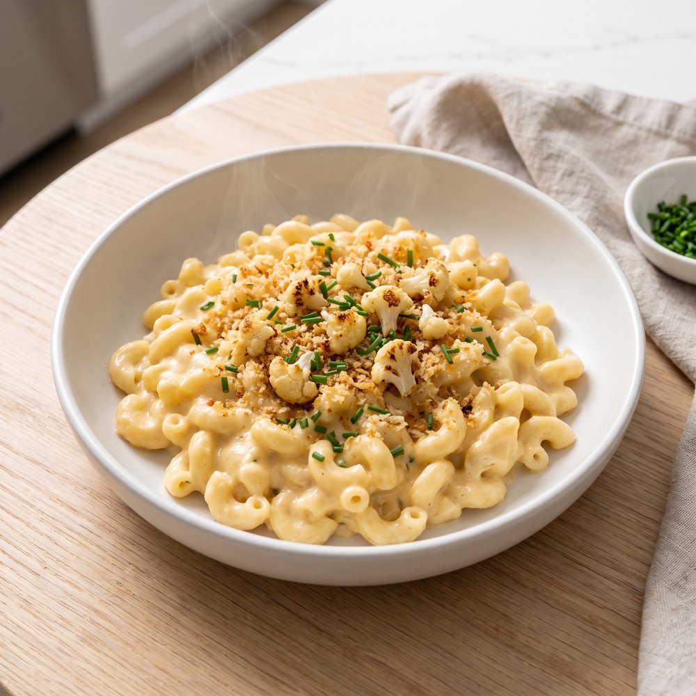 Cauliflower Mac-N-Cheese