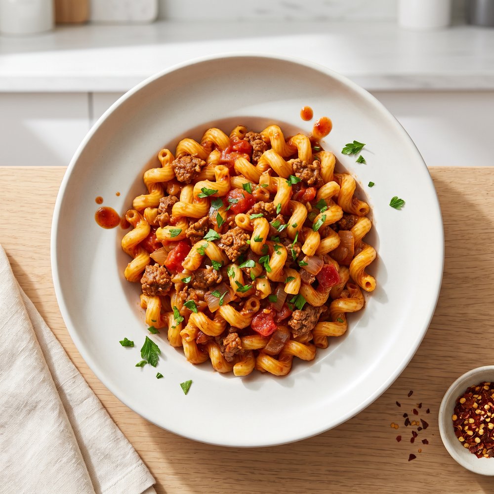 Dutch Oven Ground Beef Goulash