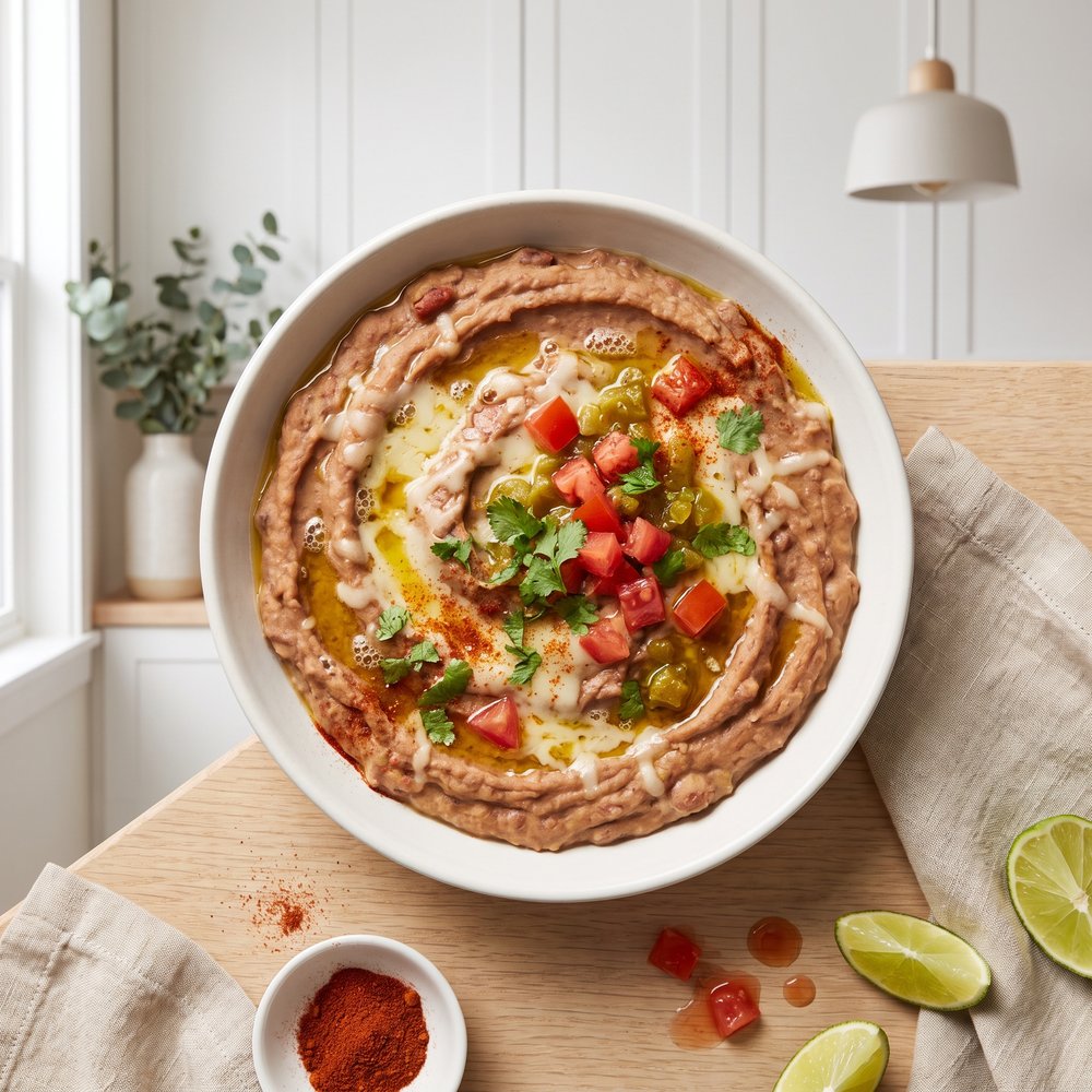 Simple Refried Bean Dip