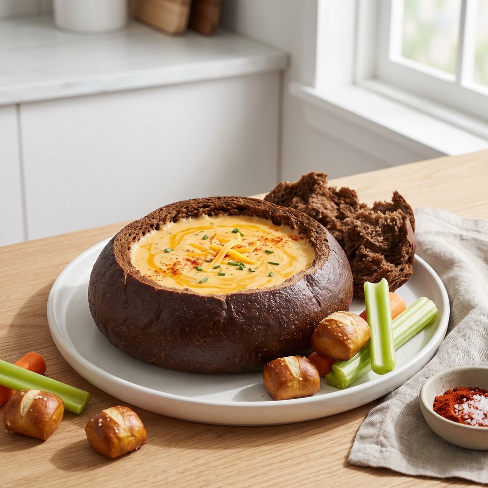 Cheese Dip with Beer
