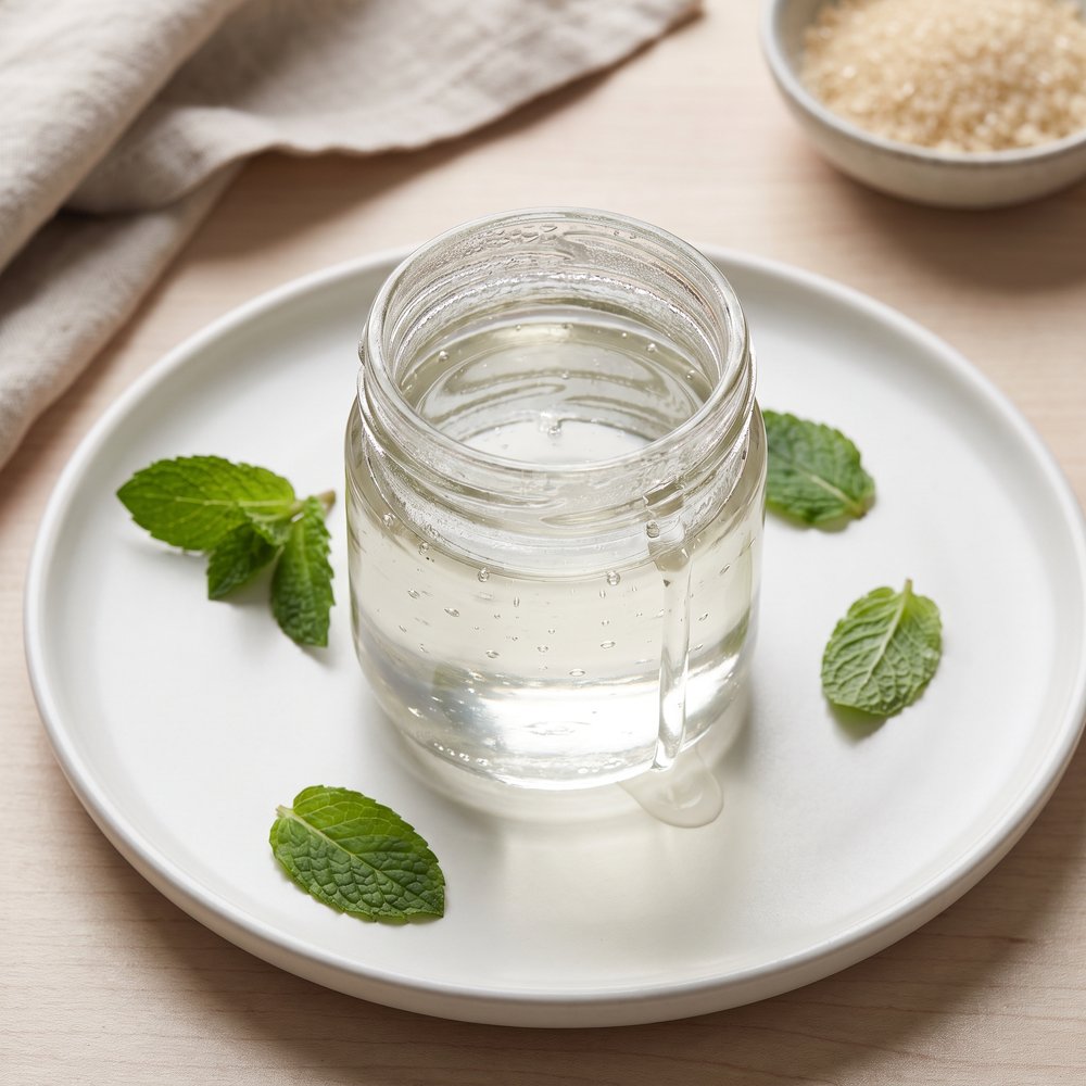 Mint-Infused Coffee Syrup