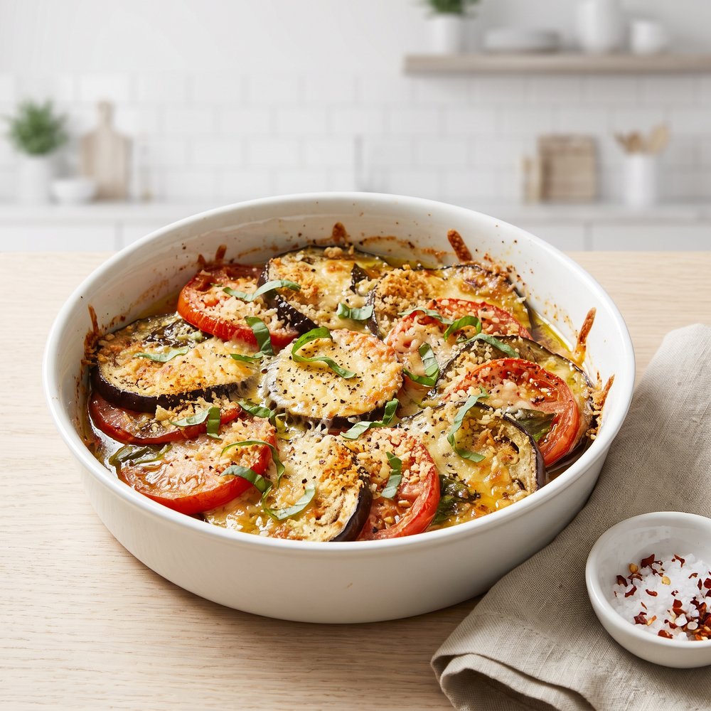 Eggplant Tomato Bake