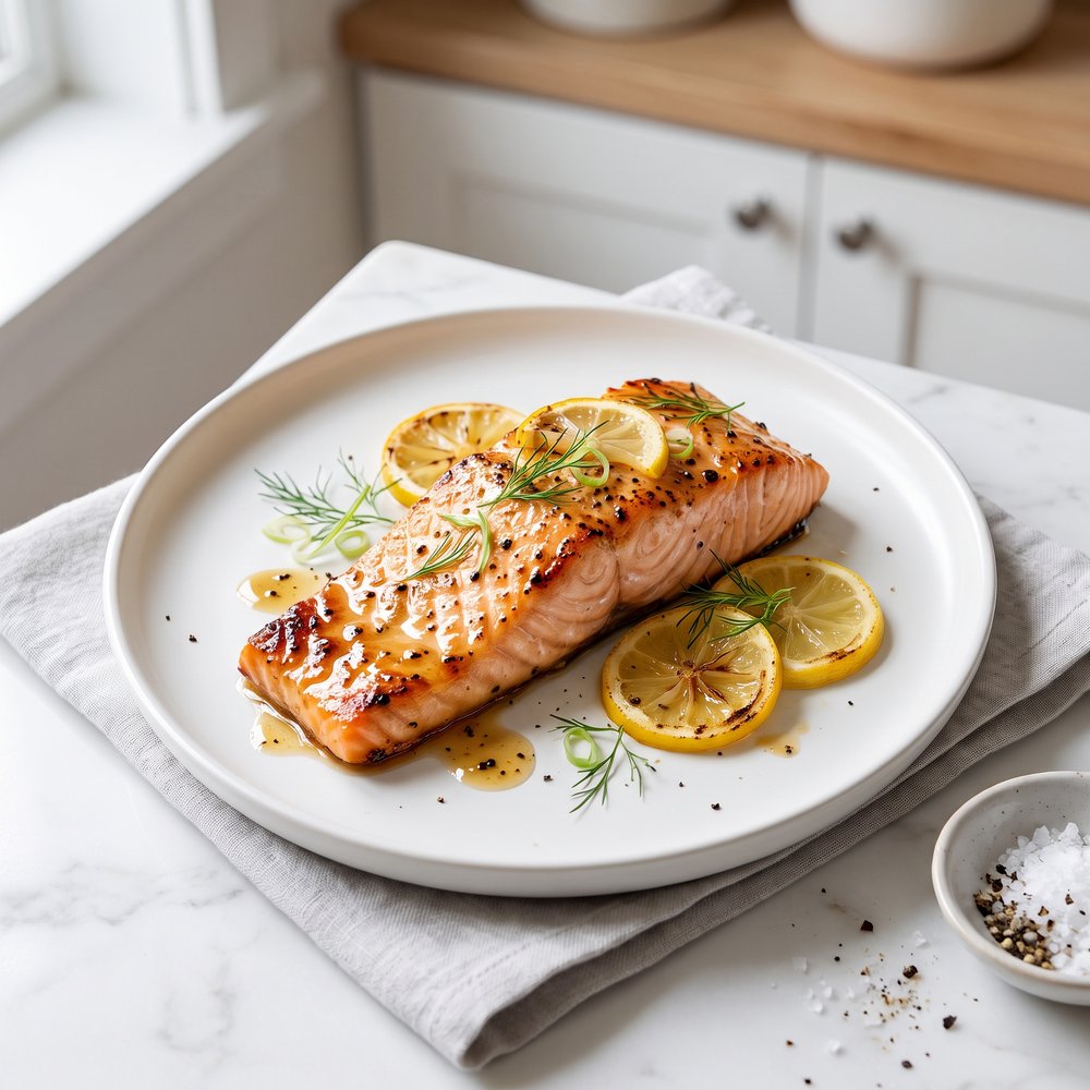 Citrus-Pepper Broiled Salmon
