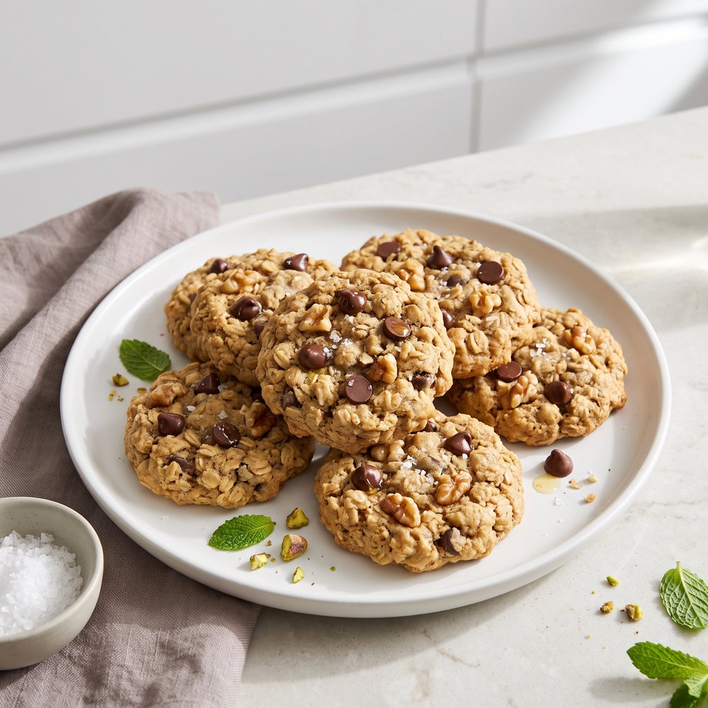 Easy Oatmeal-Banana Breakfast Cookies