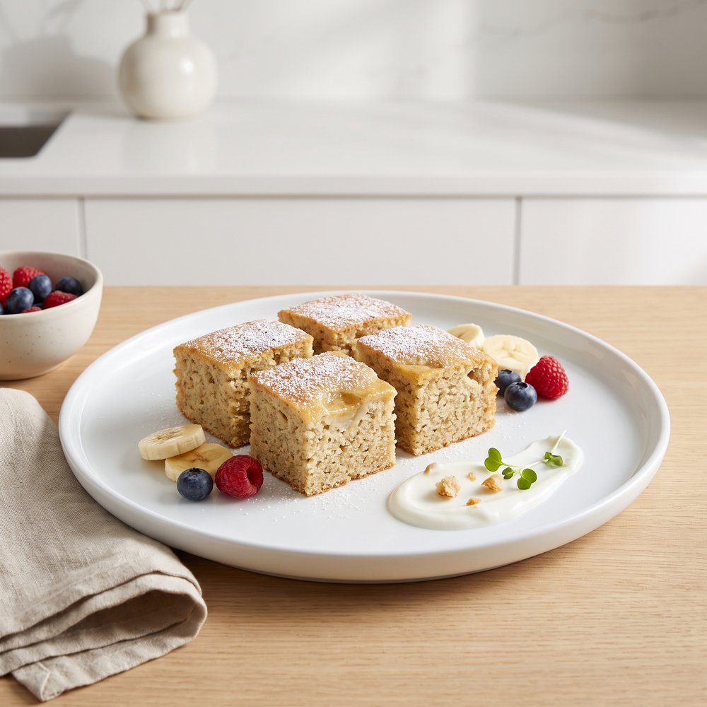 Banana-Oatmeal Cake (Screwed-Up Mother's Day Cake)