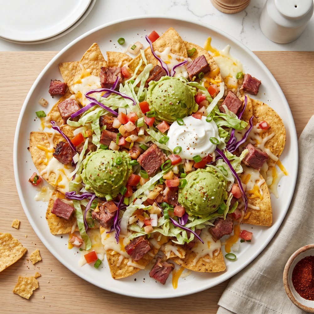Loaded Veggie Nacho Bowl