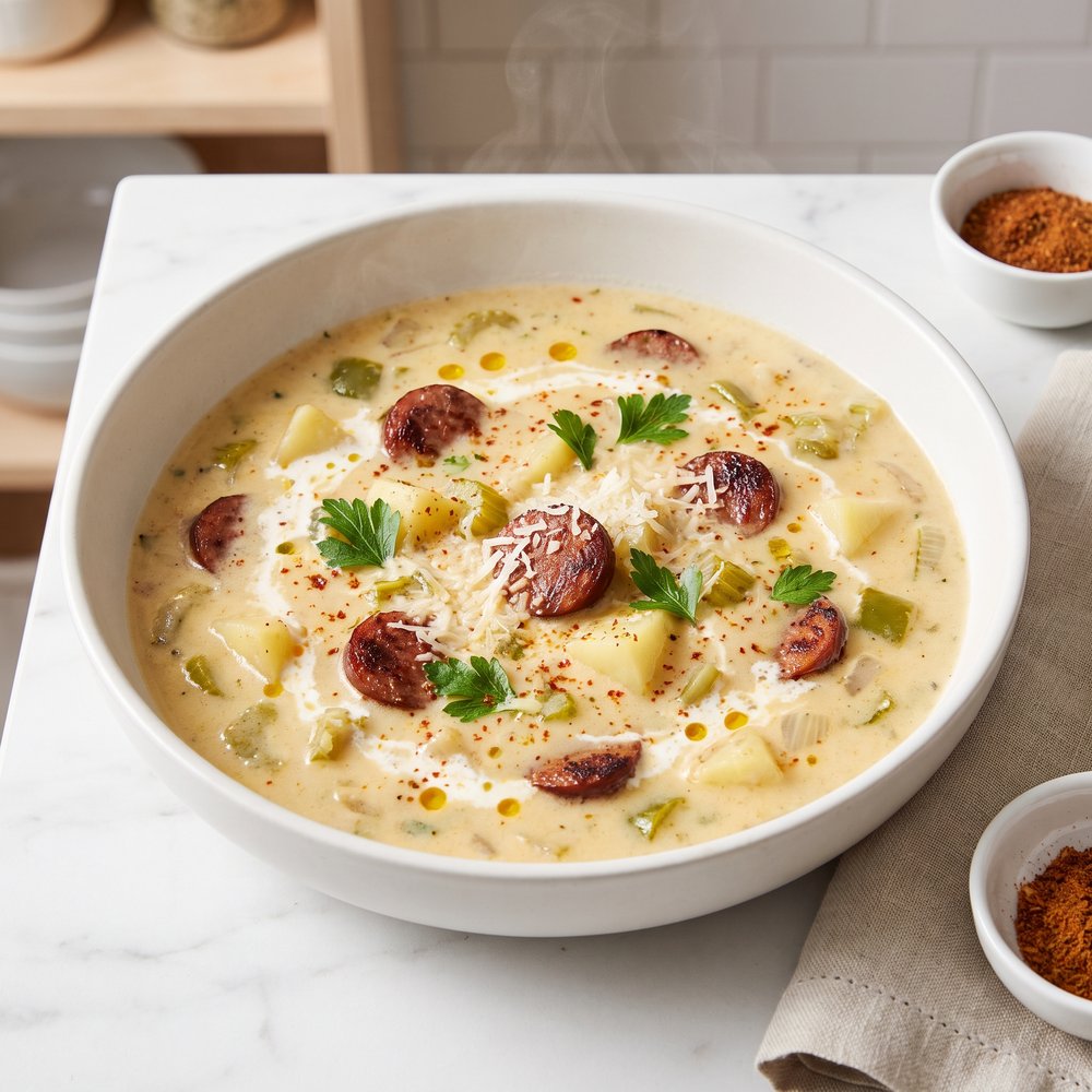 Creamy Cajun Potato Soup