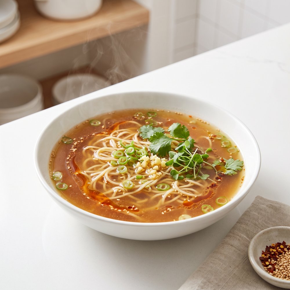 Vegetable Broth Ramen Bowl