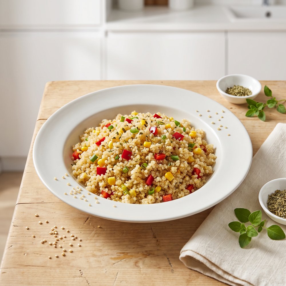 Veggie-Loaded Quinoa Pilaf