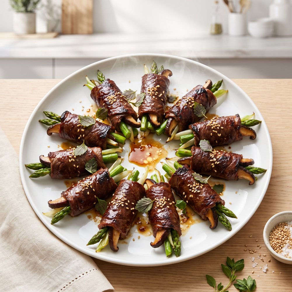 Japanese Beef Rolls