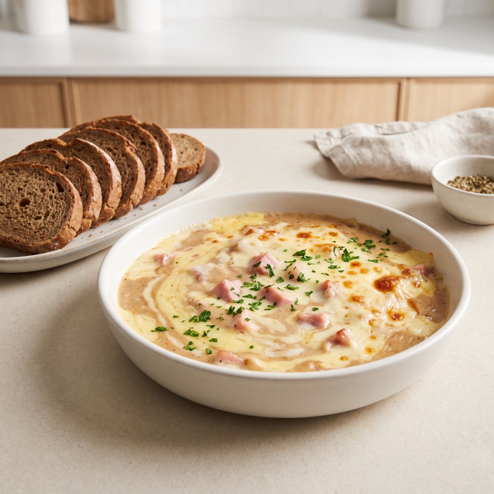 Anne's Baked Ham and Swiss Party Dip