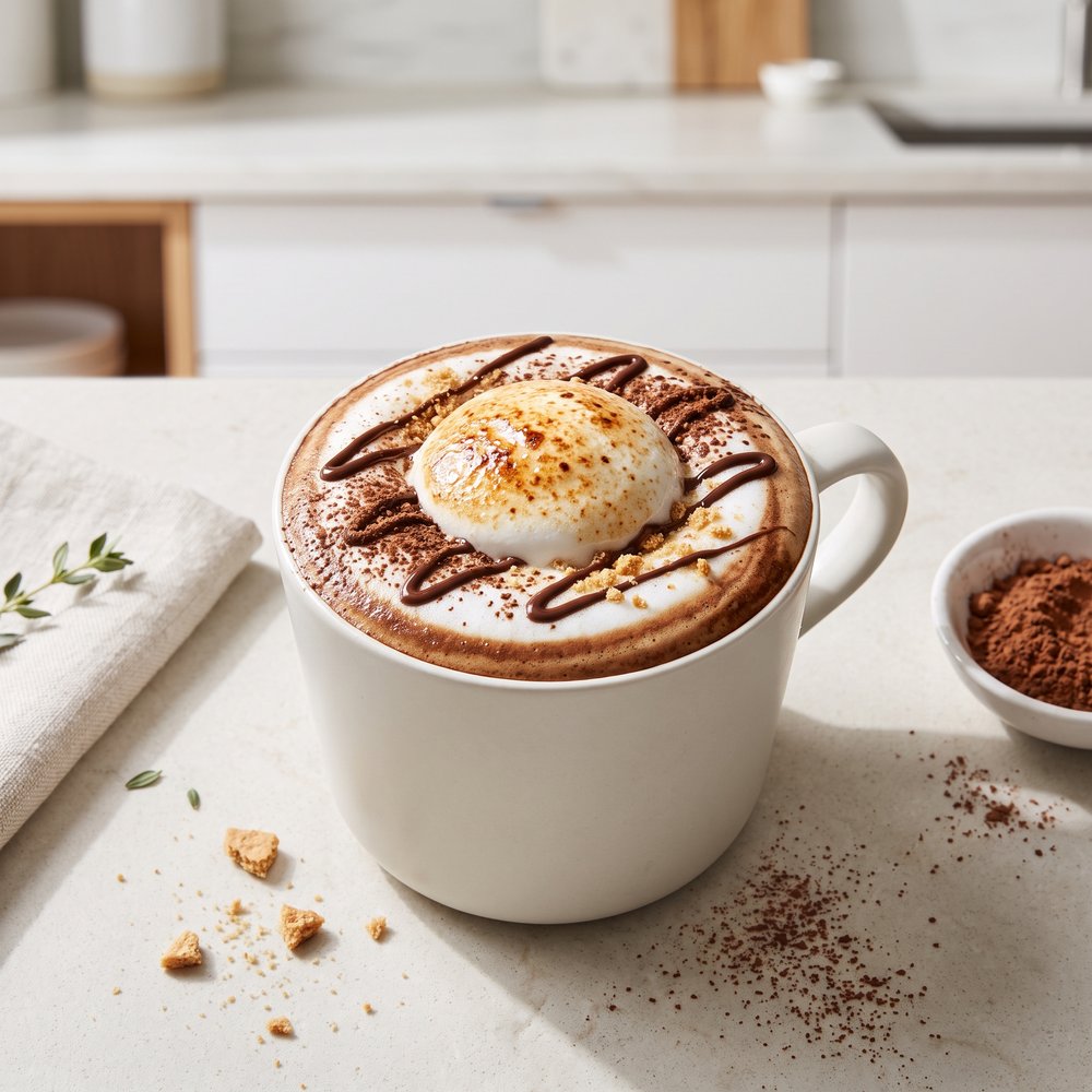 Toasty S’Mores-Inspired Latte