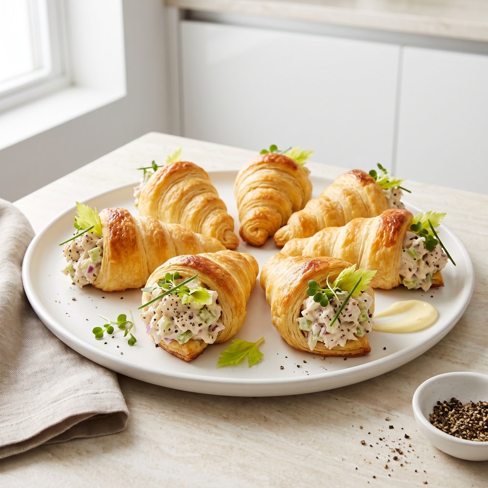 Chicken Salad Easter Rolls
