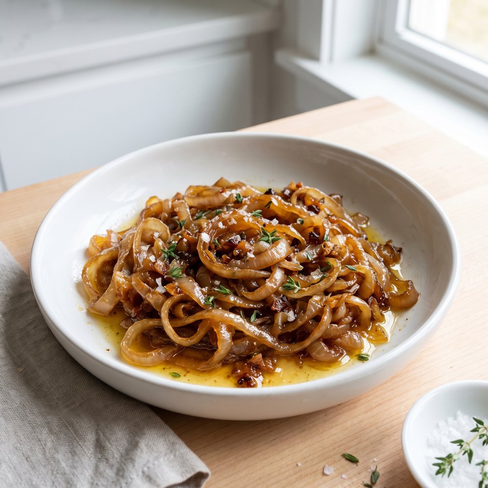 Crockpot Caramelized Onions