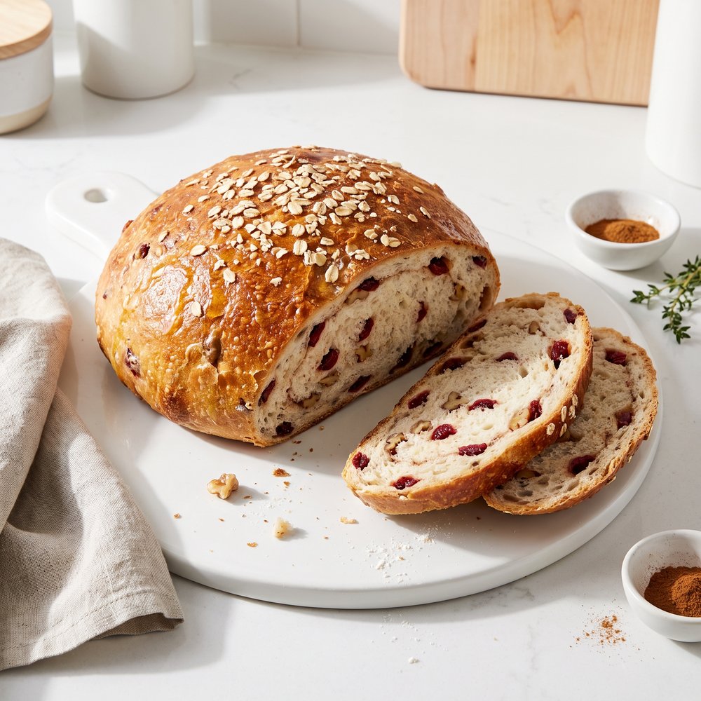 Buttermilk Cranberry-Walnut Loaf