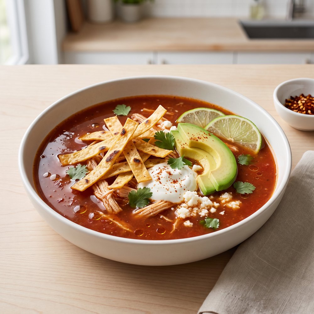 Chef John’s Tortilla Chicken Soup