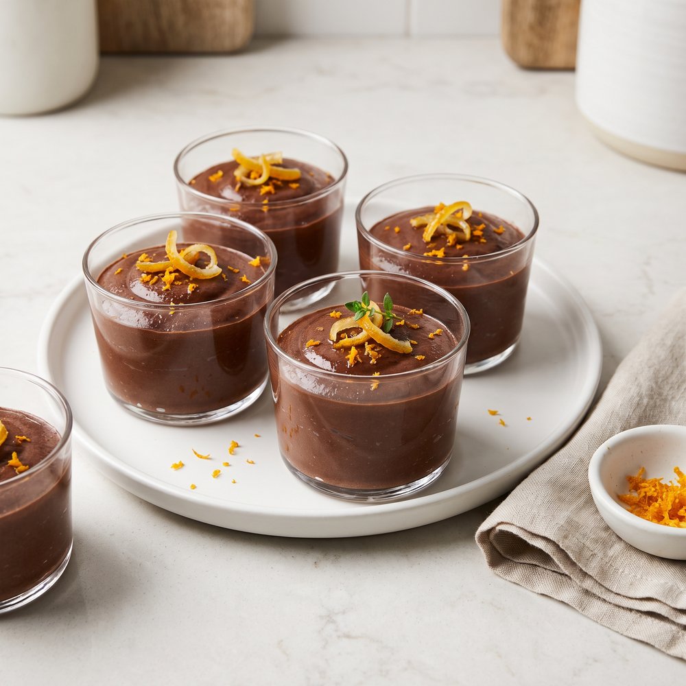Orange-Kissed French Chocolate Mousse