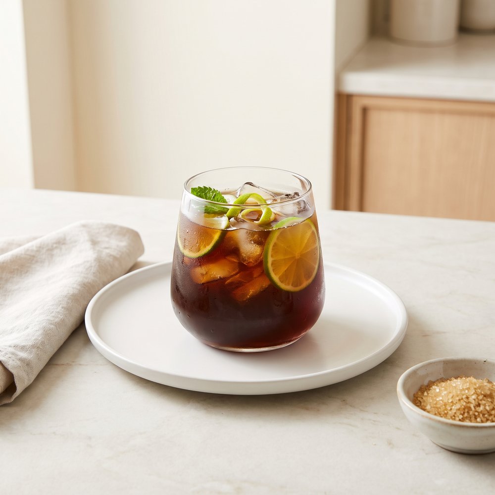 Sweet Lime Iced Tea